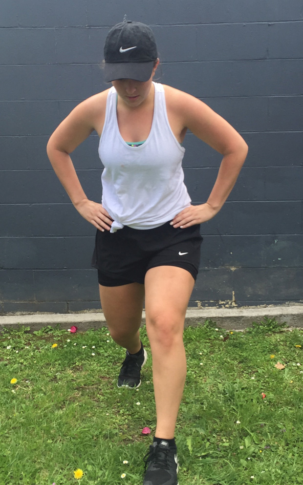 Will Tessa learn to love jump lunges? Photo / Supplied
